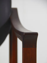 Parella de butaques de noguera