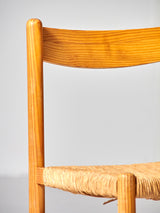 Pine and Rush Chairs mod. 186