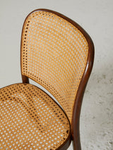 Cadira Thonet de fusta i reixeta
