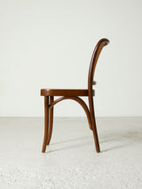 Cadira Thonet de fusta i reixeta