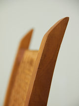 Parella de butaques de fusta i corda