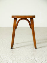 Taburete francés de madera