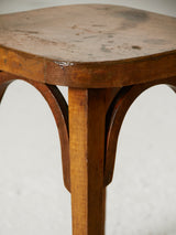 Taburete francés de madera