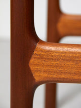 Pareja de butacas tapizadas en blanco