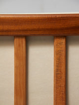 Pareja de butacas tapizadas en blanco