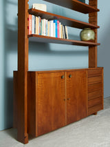Walnut Sideboard with Shelves