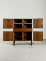 Walnut High Sideboard