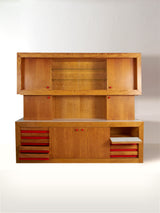 Sculptural Pine Sideboard