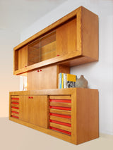 Sculptural Pine Sideboard