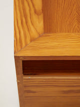 Sculptural Pine Sideboard