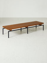 Banc de fusta i ferro