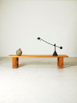 Swedish Pine Wood Bench