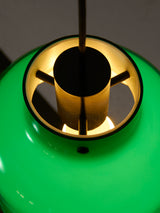 Lámpara de suspensión Max Bill verde