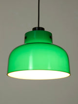 Lámpara de suspensión Max Bill verde