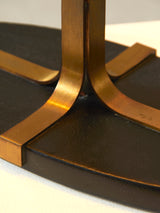 Brass and Parchment Table Lamp