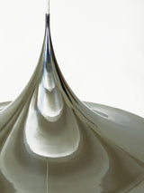 Làmpada de suspensió cromada Semi