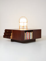 Coffee Table with Brass Details