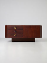 Coffee Table with Brass Details