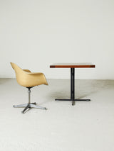 Square Dining Table on Iron and Wood