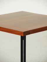 Square Dining Table on Iron and Wood