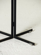 Square Dining Table on Iron and Wood