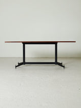 Iron and Wood Dining Table