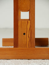 Taula de pi ajustable en alçada