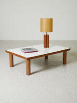 Taula de centre de fusta i fórmica