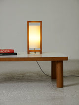 Taula de centre de fusta i fórmica