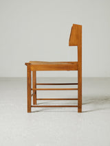 Cadira de roure i boga