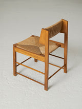 Cadira de roure i boga