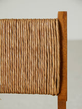 Cadira de roure i boga