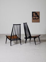 Parella de sillons escandinaus