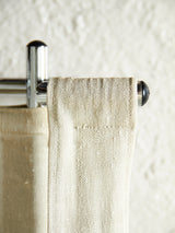 Butaca de tub cromat i loneta