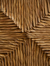 Taburete de chopo y enea