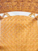 Juego de cuatro sillas de mimbre