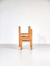 Pair of Pine chairs