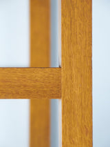 Pair of Oak and Rush Dining Chairs