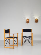 Parella de cadires plegables