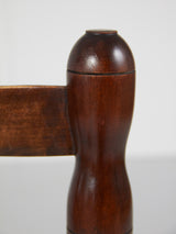 Joc de vuit cadires de roure i boga