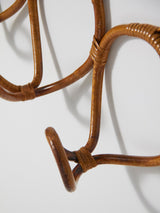 Perchero triple de caña de manila 201