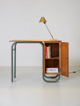 Escriptori de roure i ferro