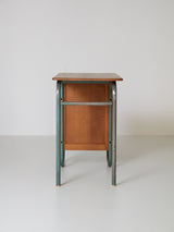 Escriptori de roure i ferro