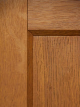 Escriptori de roure i ferro