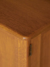 Escriptori de roure i ferro