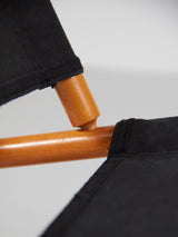 Butaca de haya y lona