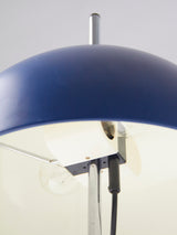 Làmpada de sobretaula blava