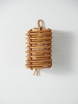 Aplique de caña de manila enrollada