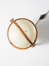 Cestita Lamp in Manila Cane