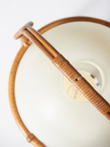 Cestita Lamp in Manila Cane